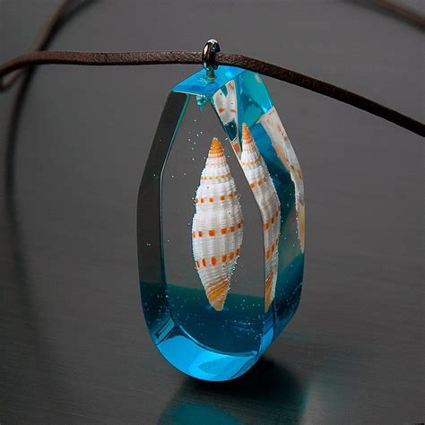 minimalistic wooden jewelry modern resin necklace aurora necklace epoxy resin jewelry