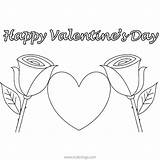 Coloring Heart Valentines Roses Pages Two Xcolorings 1100px 104k Resolution Info Type  Size Jpeg sketch template