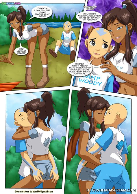 camp woody bending break beyond korra and aang get out of camp to have some hot sex in the