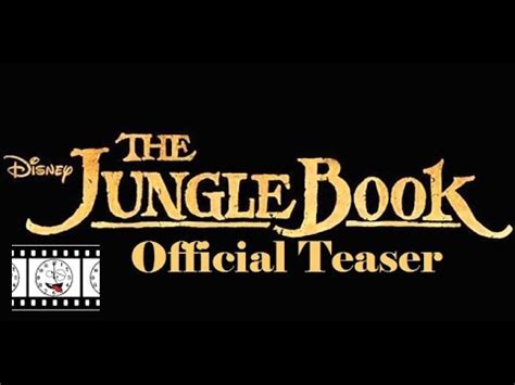 disneys  jungle book official teaser trailer hd