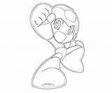 Coloring Mega Man Pages Megaman Template Popular Colouring sketch template
