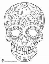 Calaveras Skulls Mexicanas Calavera Muertos Sheets Woojr Calaveritas Totenkopf Mandalas Woo Suger Teschio Erwachsene Ausmalbilder Mascaras Tatuaggi Azucar Mandala Cráneo sketch template