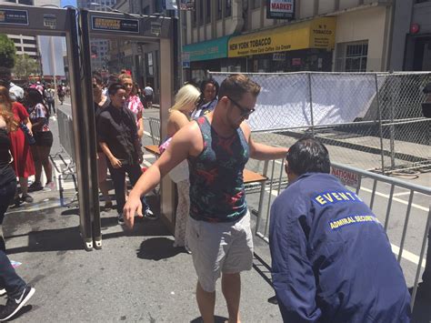 security at center of san francisco s pride parade and celebrations