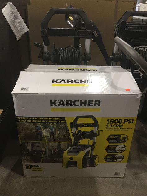 karcher psi electric pressure washer   auction depot