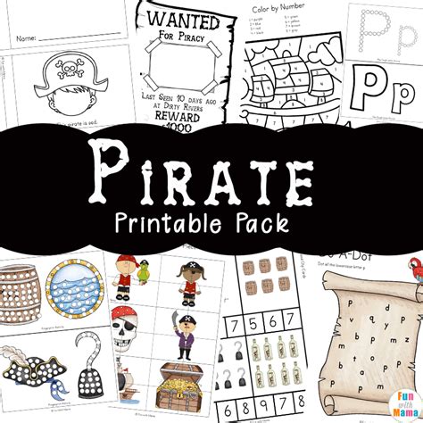 pirate coloring pages pirate activities fun  mama