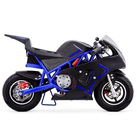 xtremepowerus electric power mini pocket  bike motorcycle  ride