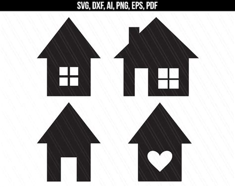 house svg home svg house vector clipart house shapes etsy singapore