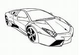 Lamborghini S70 Gallardo sketch template