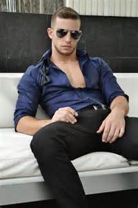 Bulging gay jeans
