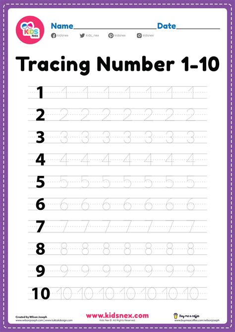 number tracing worksheets  id worksheet tracing worksheets