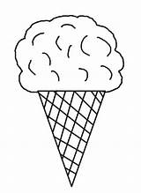 Ice Cream Coloring Cone Printable Para Sheets Template Drawing Cool2bkids Desenhos Colorir Coloriage sketch template