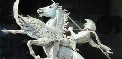 Pegasus And Bellerophon Talos Art Foundry