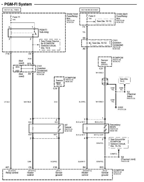 diagram  honda odyssey alternator wiring diagram mydiagramonline