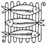 Pescados Mariscos Carnes Pescado Carnivoros sketch template