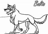 Coloring Balto Pages Coloringhome E621 Cartoon Wolf Template Popular sketch template