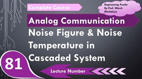equivalent noise figure  noise temperature  cascaded system  communication engineering