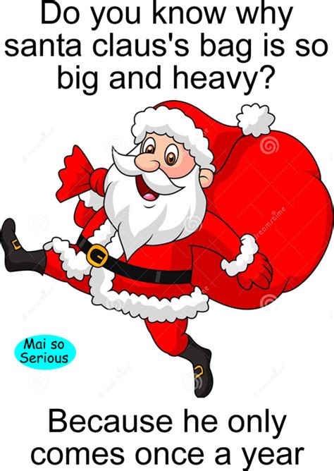 follow santa christmas funny jokes santa