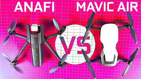 parrot anafi  dji mavic air whats   compact drone youtube