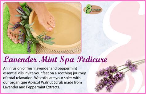 elite nails hand foot  body spa  goodness  lavender