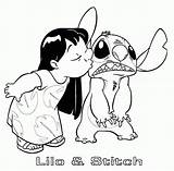 Stitch Coloring Lilo Pages Cute Disney Ohana Drawing Printable Kids Elvis Colouring Color Print Getdrawings Getcolorings Kiss Friend Pdf Coloringhome sketch template