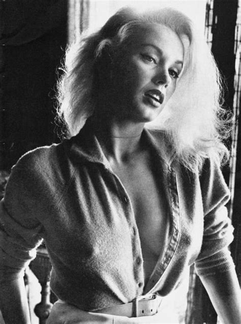 Mamie Van Doren Photographed By Earl Leaf From The Girl