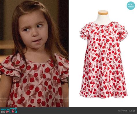 Wornontv Ruth’s Cherry Print Dress On New Girl Danielle Rockoff