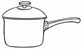 Pot Drawing Cooking Kitchen Saucepan Utensils Lid Clipart Getdrawings Clipartmag Easy sketch template