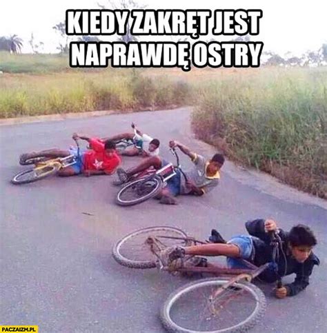 kiedy zakret jest naprawde ostry cyganskie dzieci na rowerach paczaizmpl