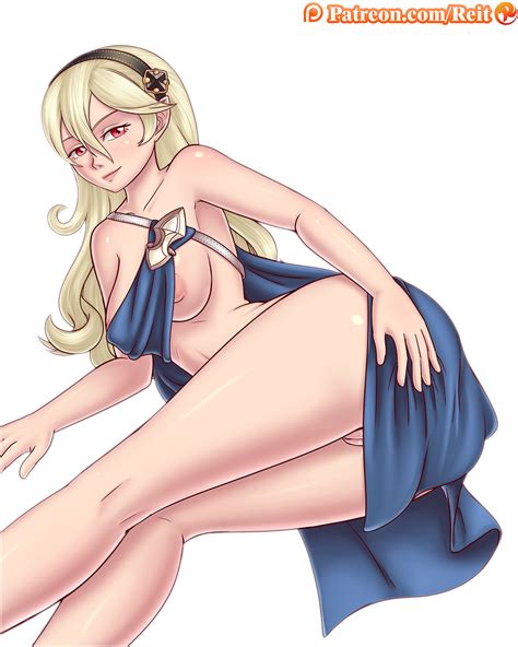 rule 34 1girls areolae breasts cleavage corrin fire emblem corrin