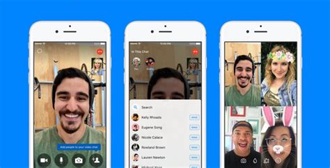facebook messenger    easier  group video chat