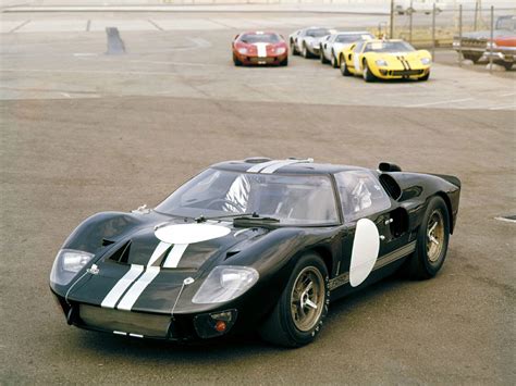 1966 Ford Gt40 Le Mans Classic Supercar Supercars Race Racing D