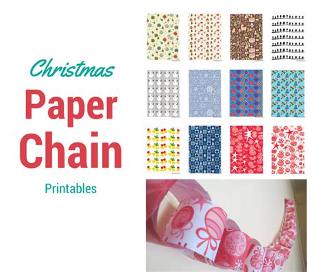 christmas paper chain   fun mum