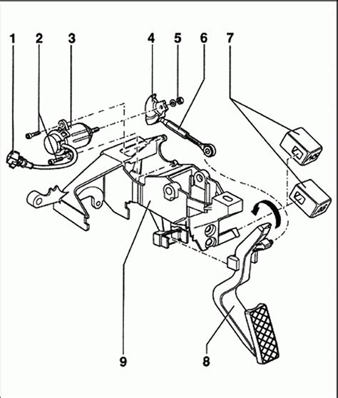 ford throttle position sensor diagram