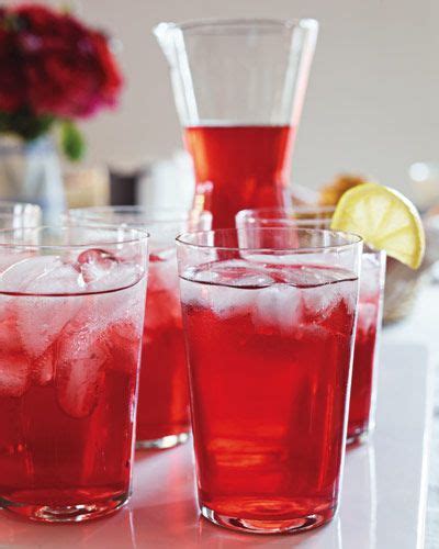 hibiscus tea  vodka citrus hibiscus tea yummy drinks favorite