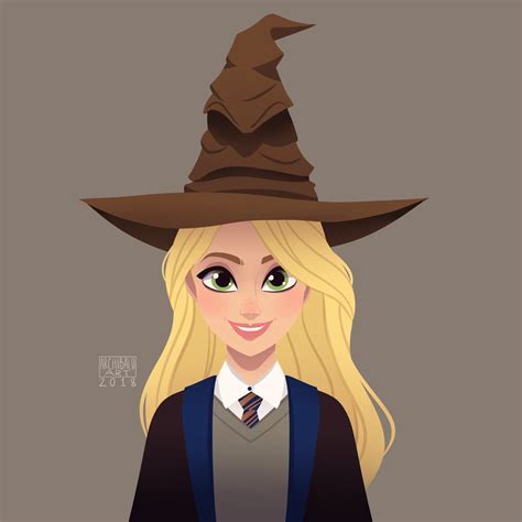 Rapunzel As A Harry Potter Character Best Disney