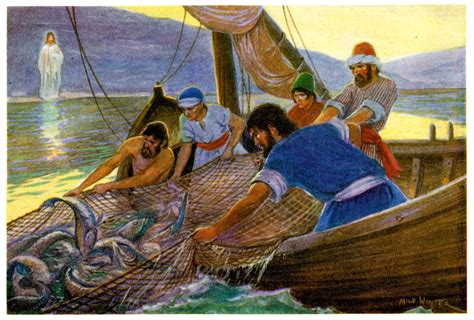 jesus appears  disciples fishing