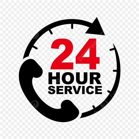 hours service vector hd png images  hour service vector design