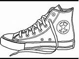 Converse sketch template