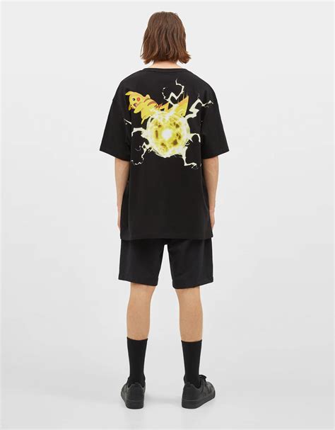 aankoop bershka pokemon shirt grote uitverkoop