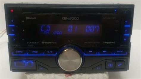 kenwood dpxbt double  din cd player bluetooth aux usb ebay