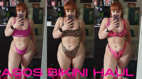 Asos Try On Bikini Haul Curvy Plus Size Youtube
