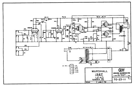 audio service manuals   marshall  mk  lead schematic