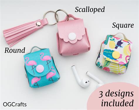 airpod cover svg bundle airpods case template  sew faux etsy