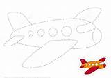 Airplane Tracing Line Draw Dashed Color Coloring Puzzle Drawing Pages Kids Printable Dot Supercoloring Lines Dots Games Paper Super sketch template