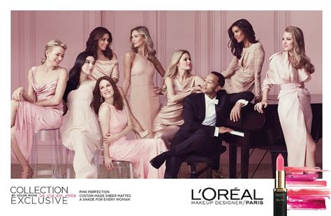 L’oréal Paris Ambassadors Including Models And Actresses Alike Join