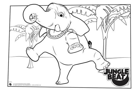 downloads archive jungle beat  coloring pages colouring pages