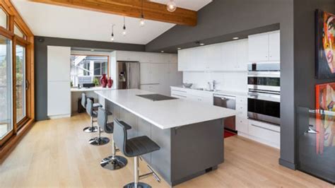 remarkable white  gray kitchen designs home design lover