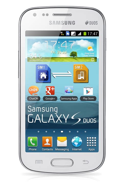 shop samsung galaxy  duos  gsm unlocked dual sim android cell phone white overstock