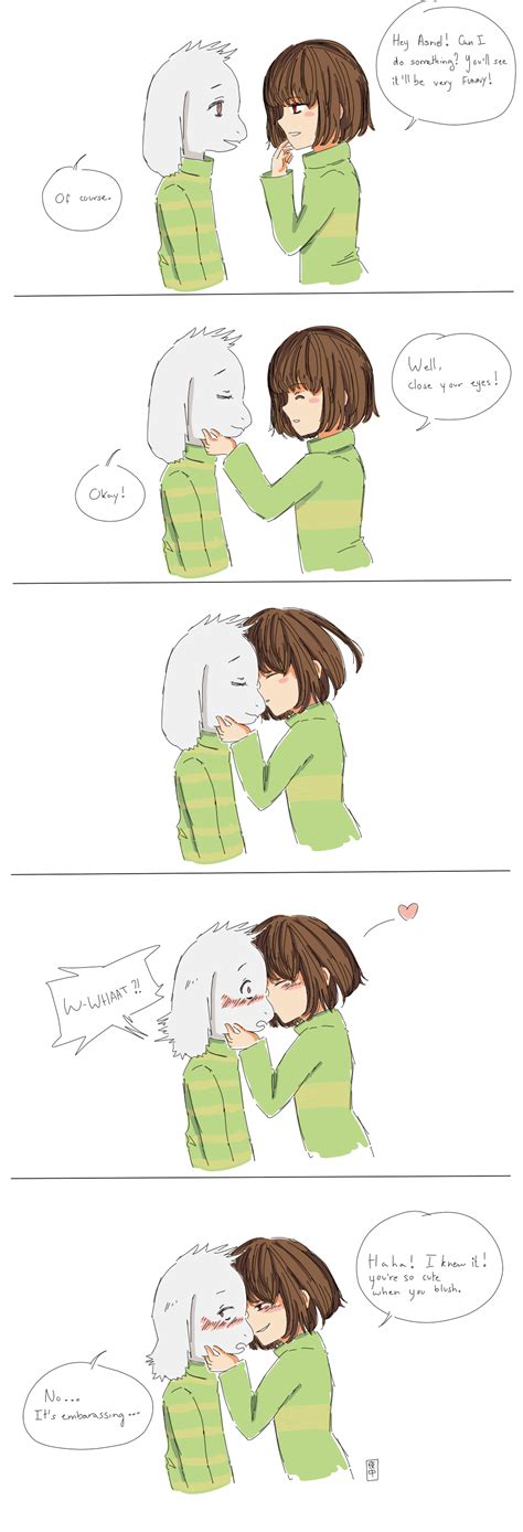 Chara And Asriel By Kakaowl On Deviantart