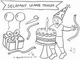 Tahun Mewarnai Ulang Kue Mewarna Unicorn Doraemon Abi Islami Mudah Muat Turun Berguna Bermacam Cepat Dipetik Berikut sketch template